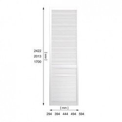 Front ażurowy -  podkład trzywarstwowy 2422 x 444